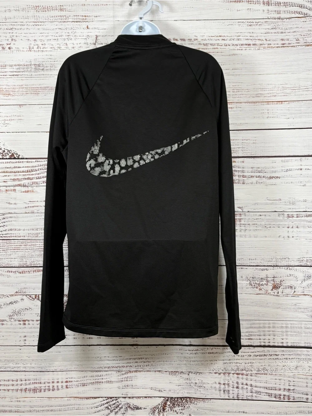 Nike Dri Fit Black 1/2 Zip Running Division Jacket